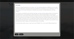 Desktop Screenshot of meridianhomes.in