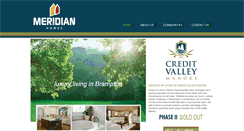 Desktop Screenshot of meridianhomes.ca